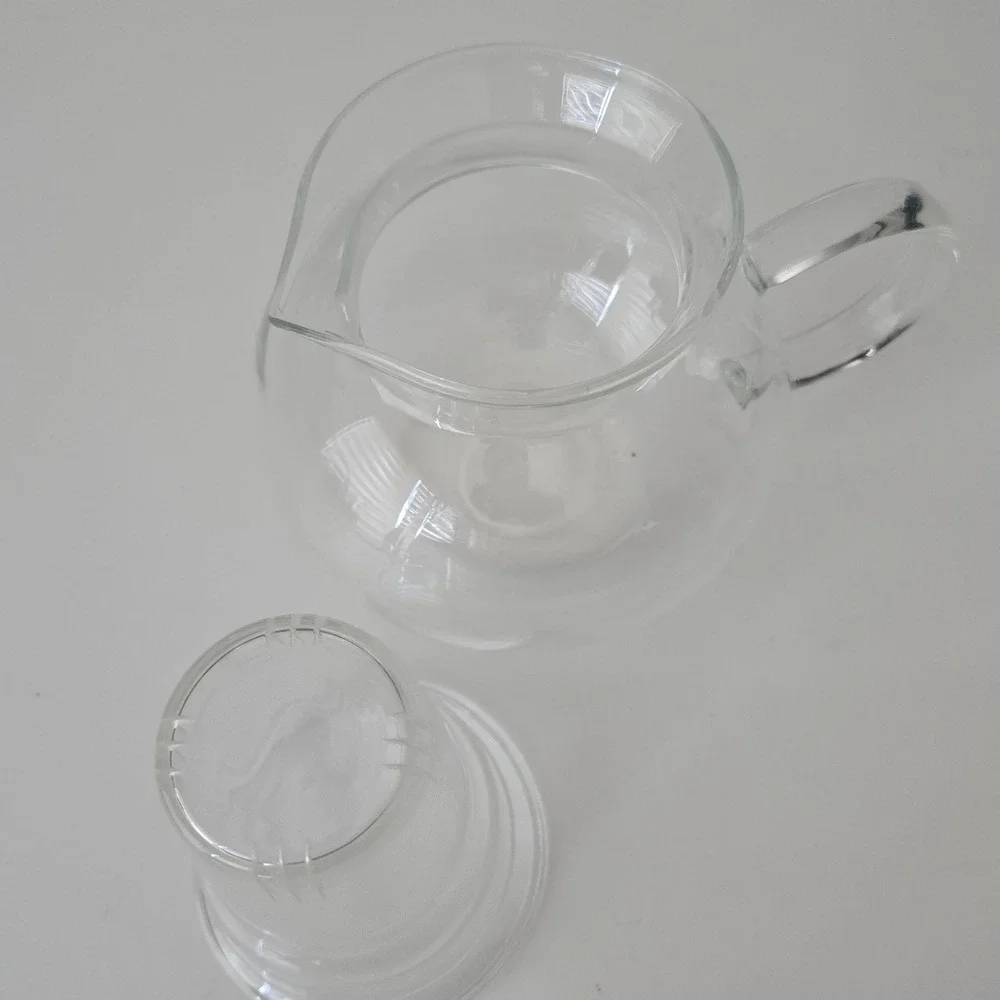 Primula Glass Teapot with Glass Loose Leaf Tea Infuser Clear No Lid